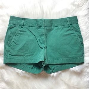 J.Crew 3 inch Chino Shorts - Soft Green - 6